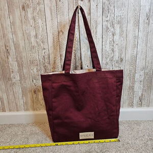 Gucci Burgundy Tote Bag
